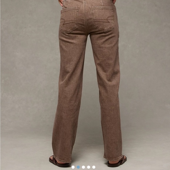 AE Stretch High-Waisted Stovepipe Jeans - Picture 2 of 5